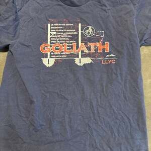 Vintage LLYC Goliath Giant Swing Camp Graphic T-Shirt XL